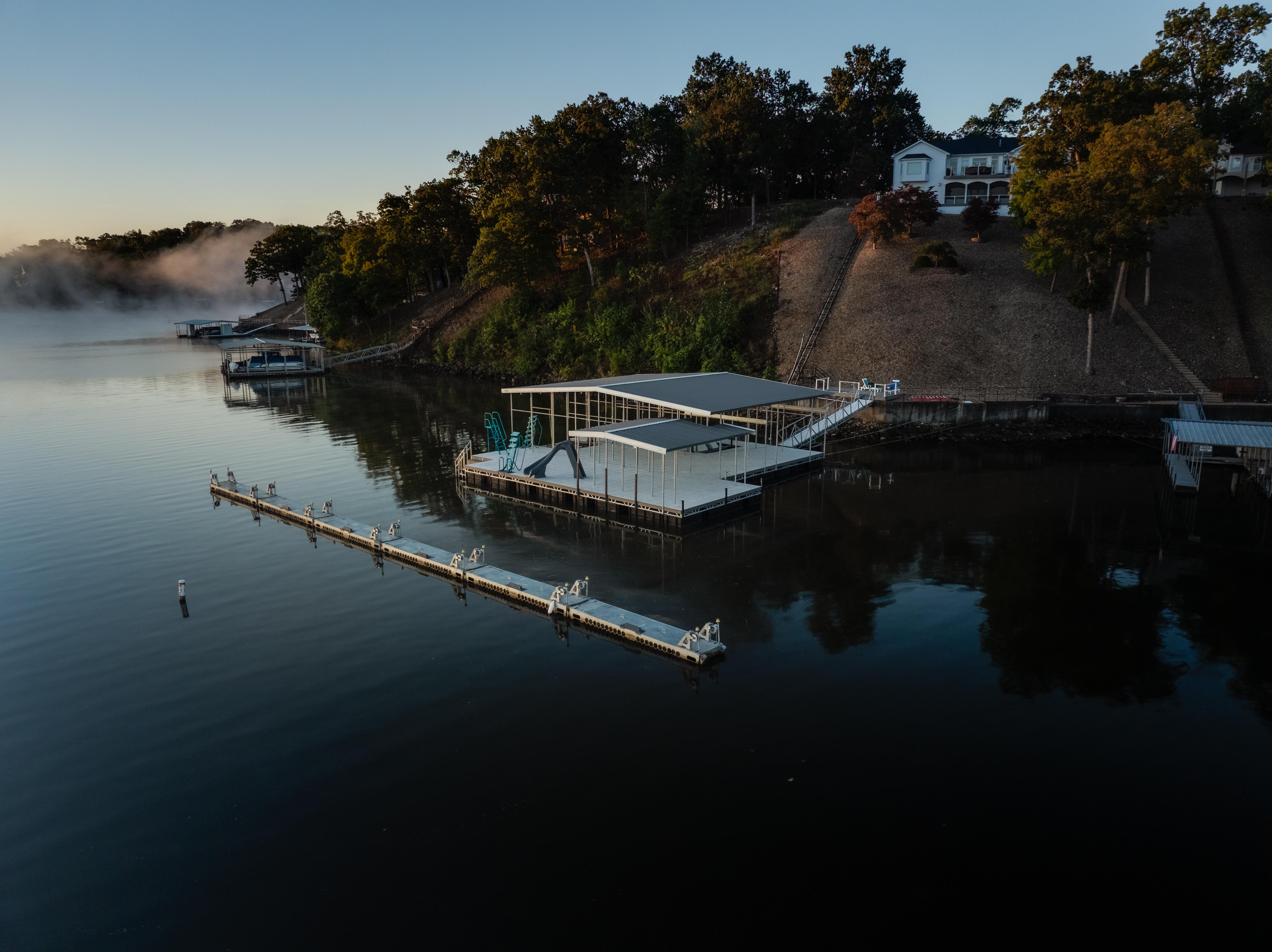 WaveBaffle at McDonald's Dock
